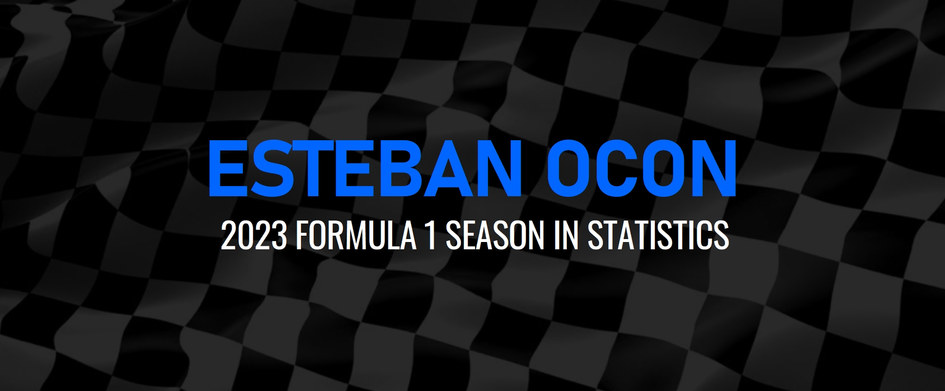 Esteban Ocon's 2023 F1 Season In Statistics - Lights Out