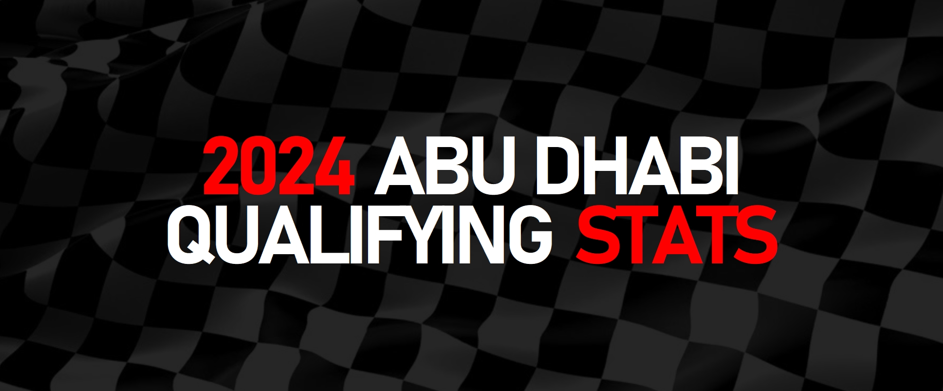 2024 Abu Dhabi Grand Prix Qualifying Statistics Lights Out